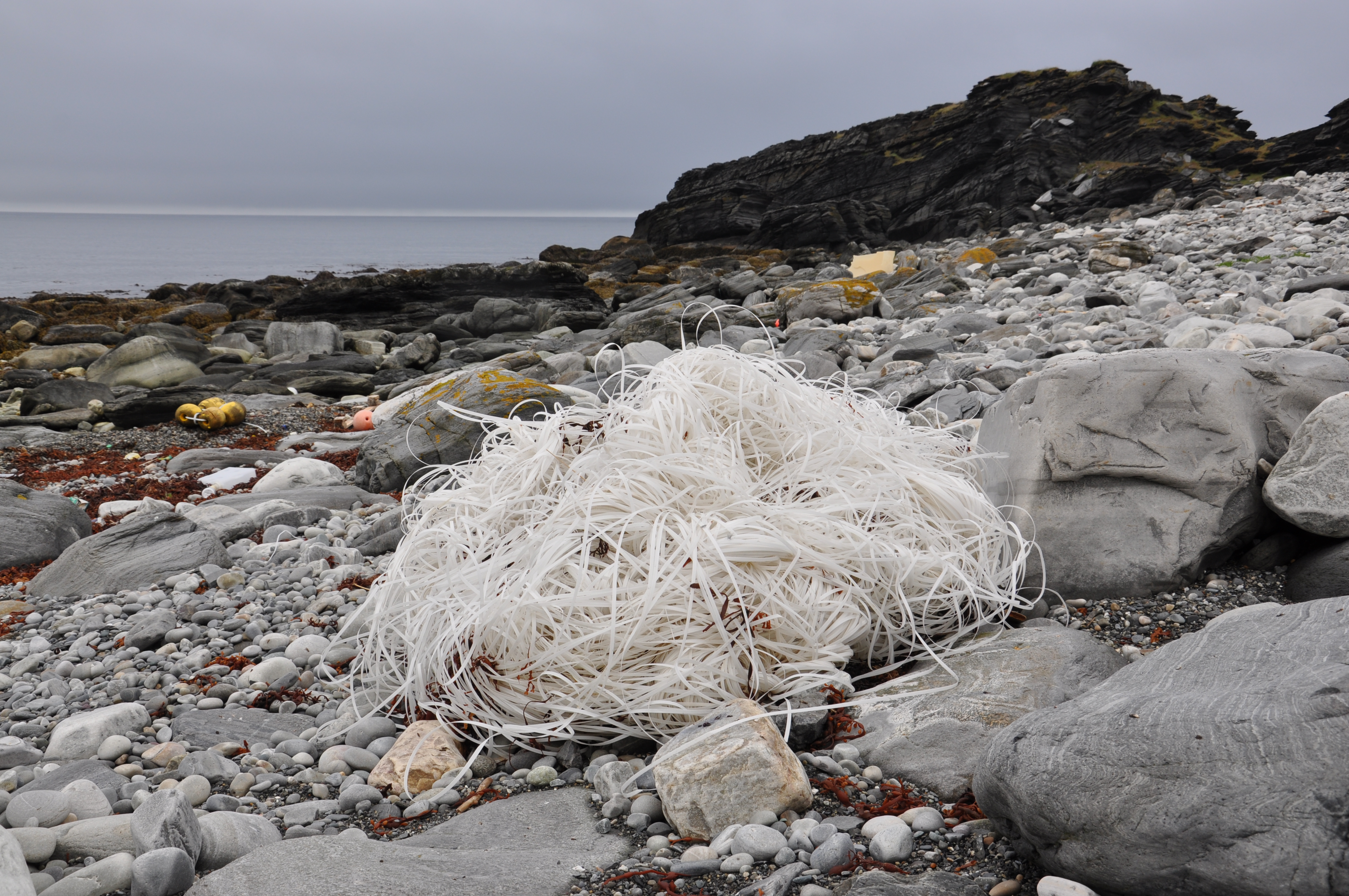 ’If you take it seriously, this matter is already a part of the environment, so my question is: how is this not of interest in archaeology?’ asks Þóra Pétursdóttir. As seen in this photograph, some of this material resembles nature. Photograh: Þóra Pétursdóttir 