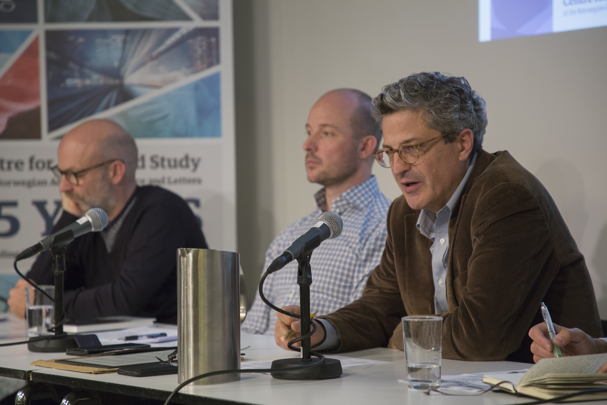 Ebrahim Afsah, associate professor of international law at the University of Copenhagen, participates in a seminar on 17 November 2017. Photo: Camilla K. Elmar