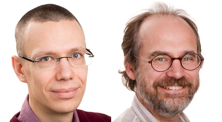 Steffen Oppermann and Aslak Bakke Buan. Photo: NTNU