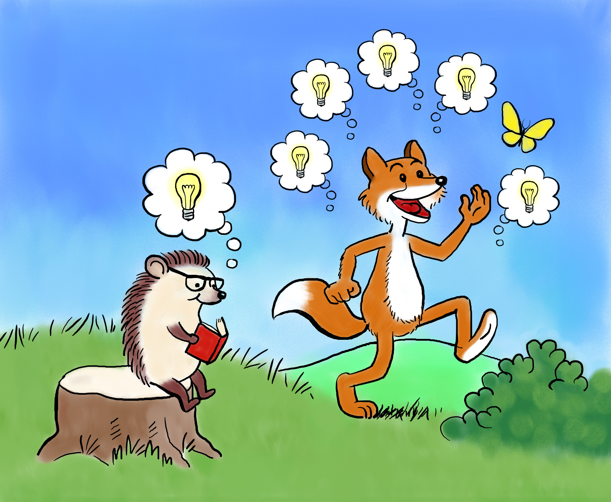 ‘The fox knows many things, but the hedgehog knows one big thing’, the Russian-British scholar Isaiah Berlin wrote. The distinction between the pluralistic fox and the single-minded hedgehog has become emblematic of the division among academic disciplines, and between generalised and specialised knowledge, Professor Vigdis Broch-Due writes. Kaj Clausen Design AS