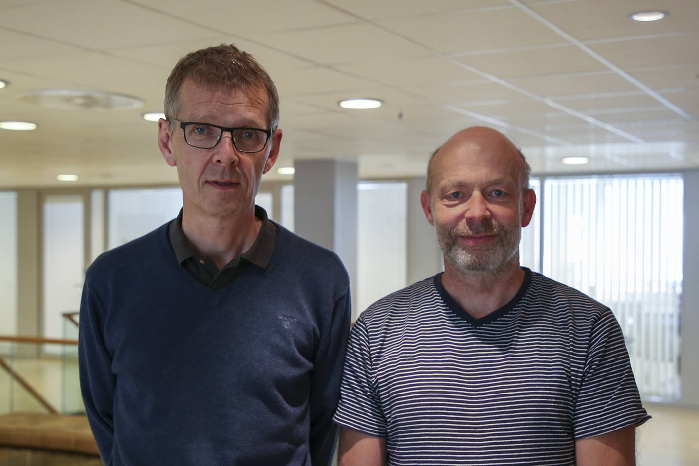 Jón Viðar Sigurðsson and Hans Jacob Orning, both Professors at the University of Oslo. Photo: CAS